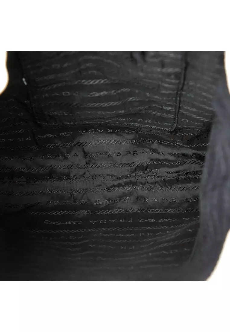 Pre-Loved Prada Nappa Ricamo Tote