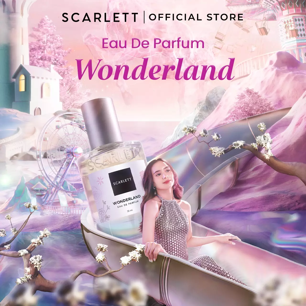 Scarlett Whitening Eau De Parfum Wonderland 30ml