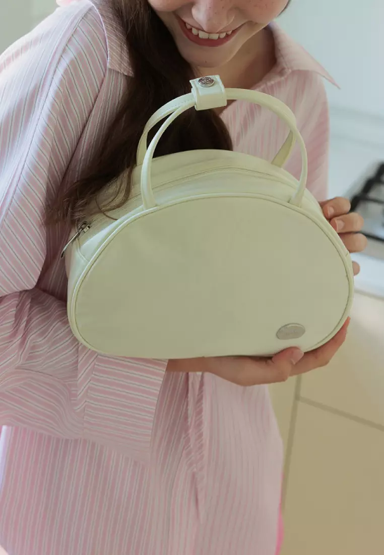 DOL Nylon Handbag Cream