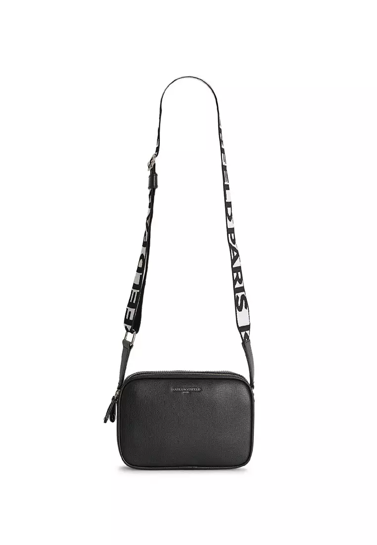 Karl Lagerfeld Maybelle Crossbody Bag - Black