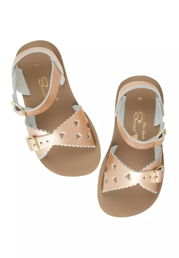 Discount on Salt-Water  shoes - SKU: Salt-Water Kids Sweetheart Rose Gold 231