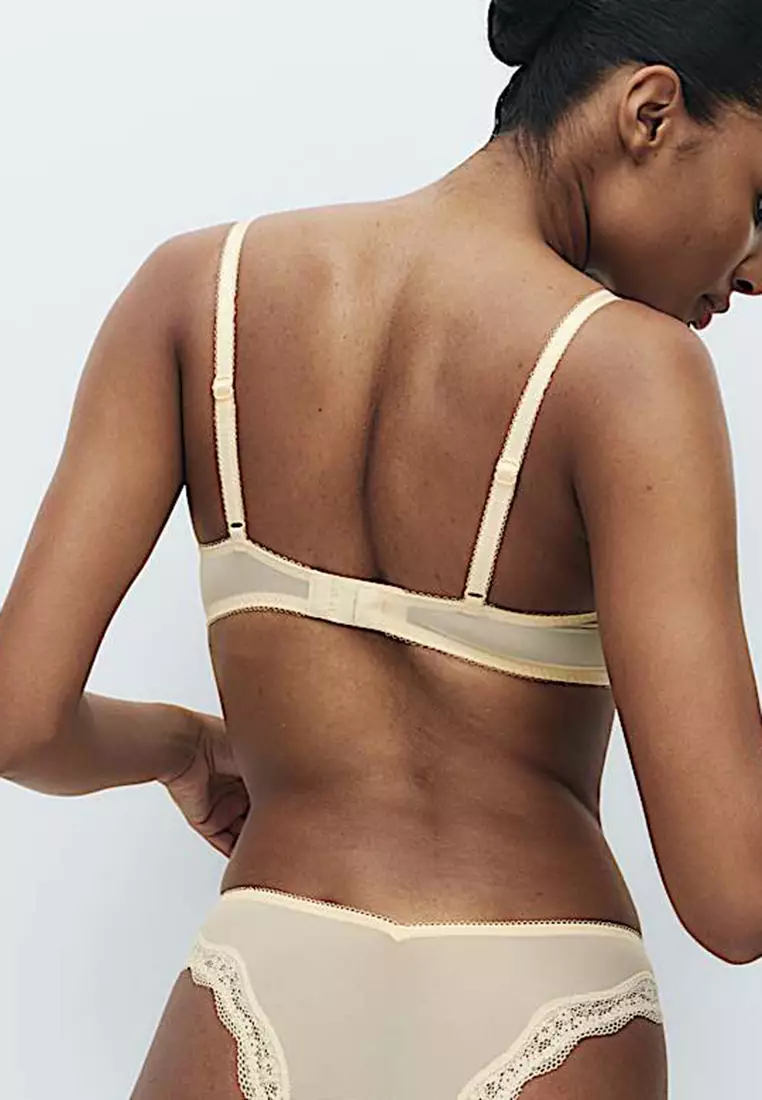 Jasmine Lace Wired Plunge Bra