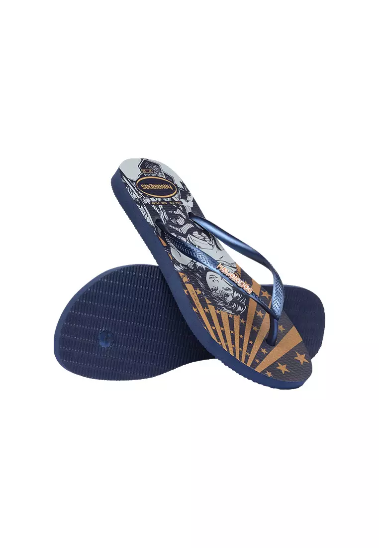  Slim Wonder Woman Warner Classics Flip Flops
