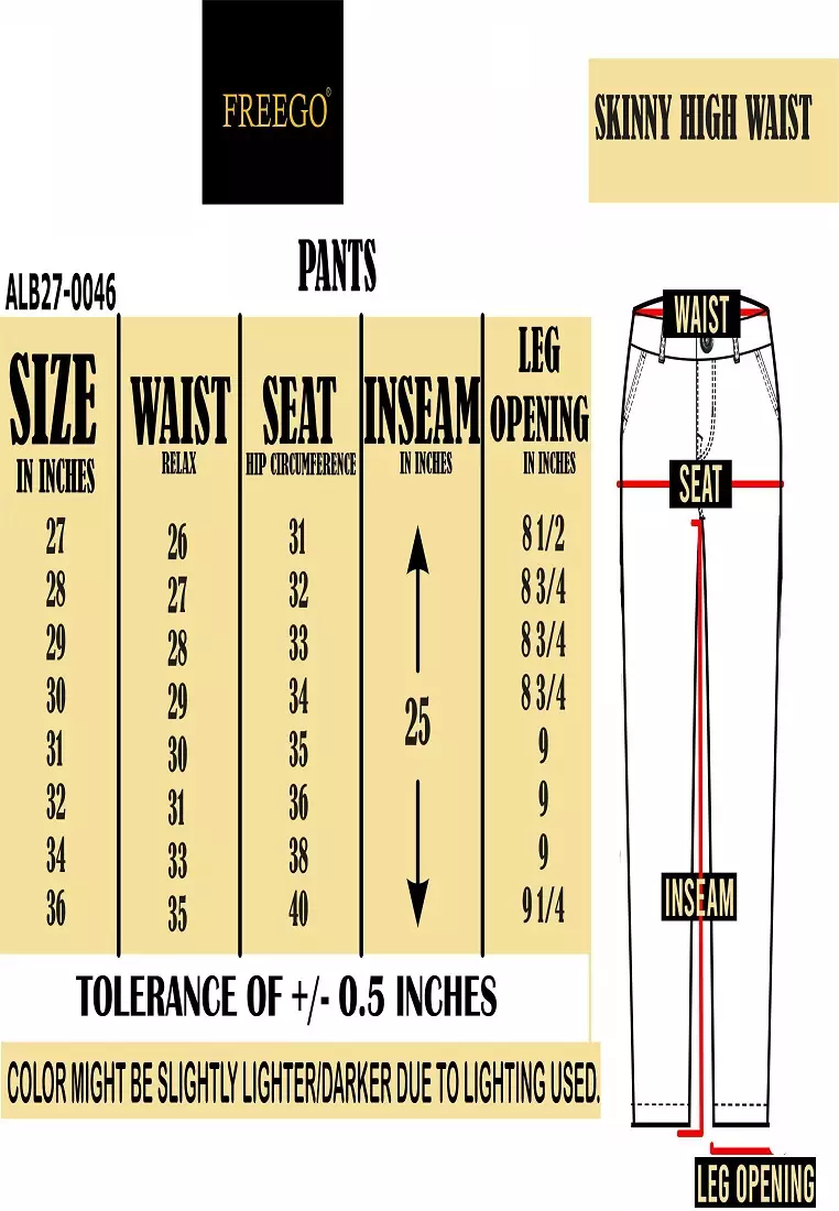 Cropped Skinny High Waist