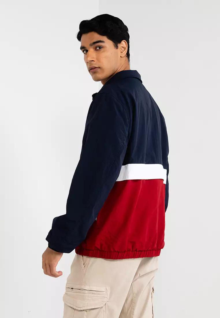 Tommy hilfiger hot sale colorblock jacket