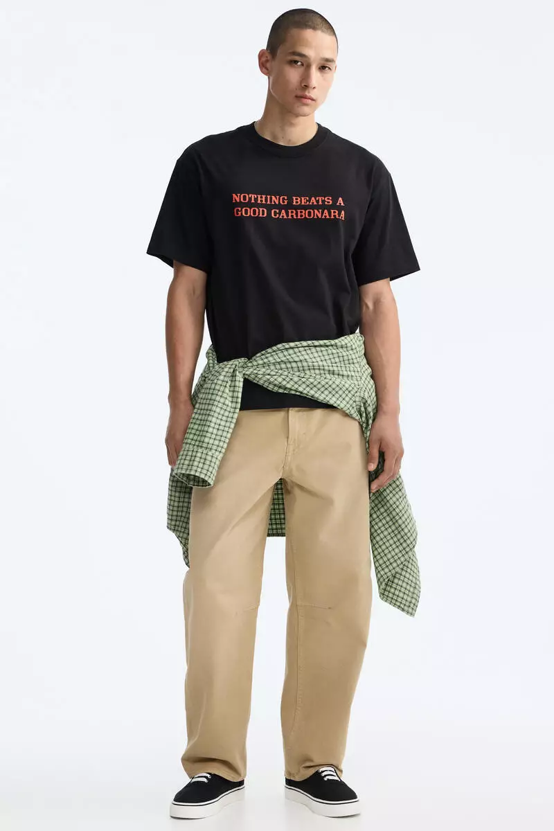 Loose Fit Printed T-shirt