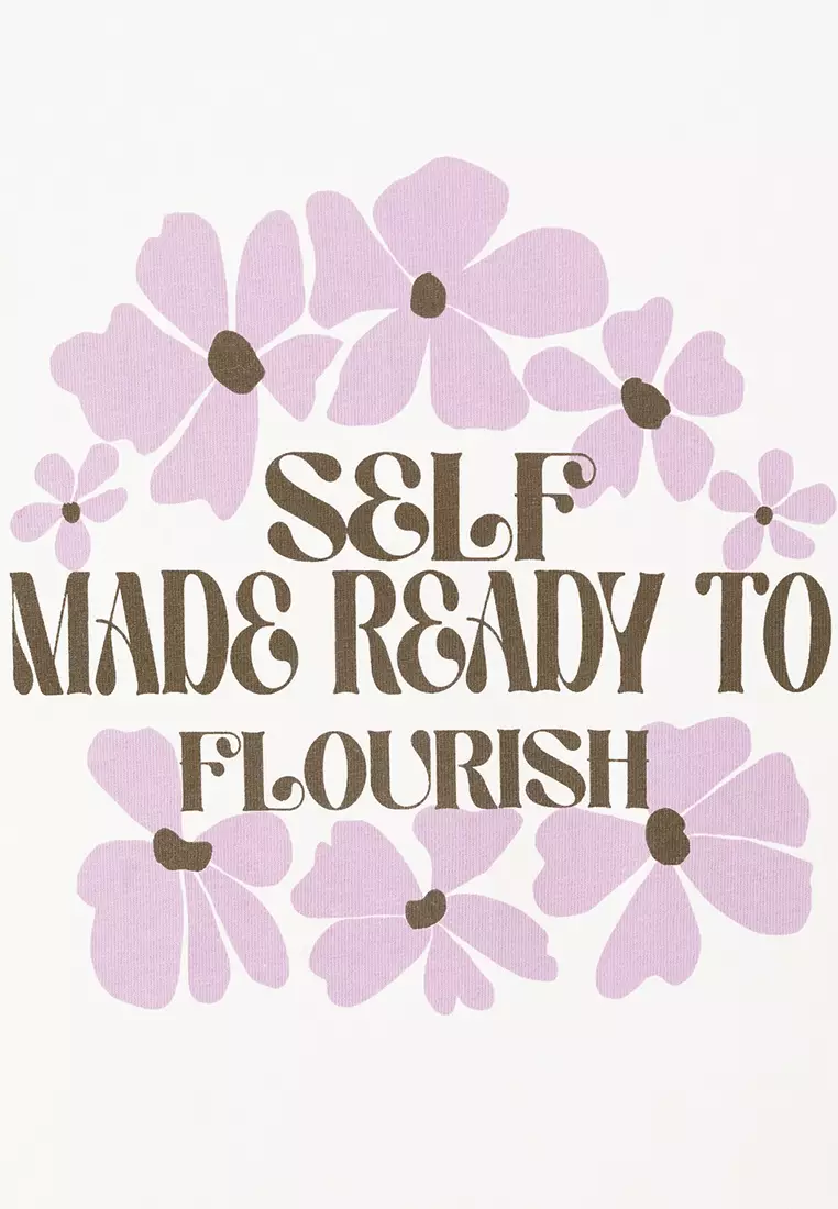 Printed Cotton-Blend T-Shirt