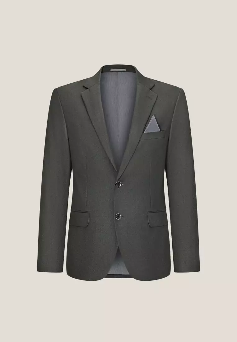 G2000 Teflon Stain-Resistant & Easy Care Smart Fit Twill Suit Blazer
