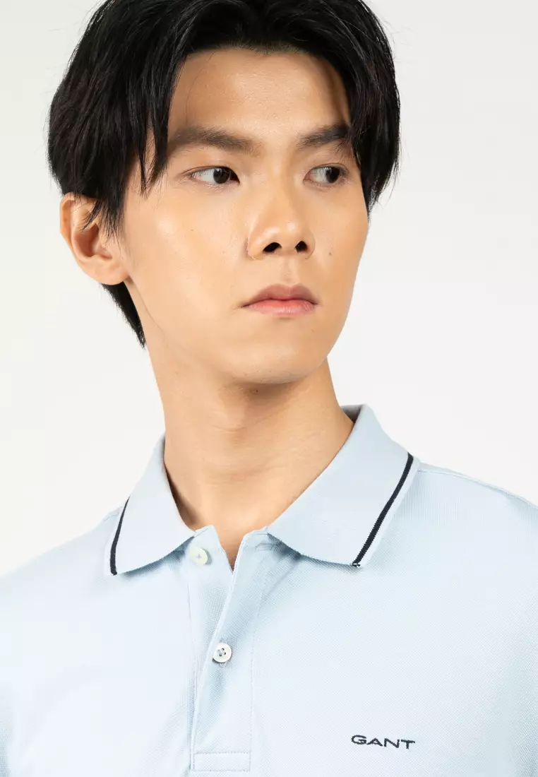 Tipped Piqué Polo Shirt