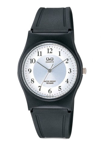 Q&Q VP34J012 圓框數字休閒手錶, 錶類, esprit hk store男裝手錶