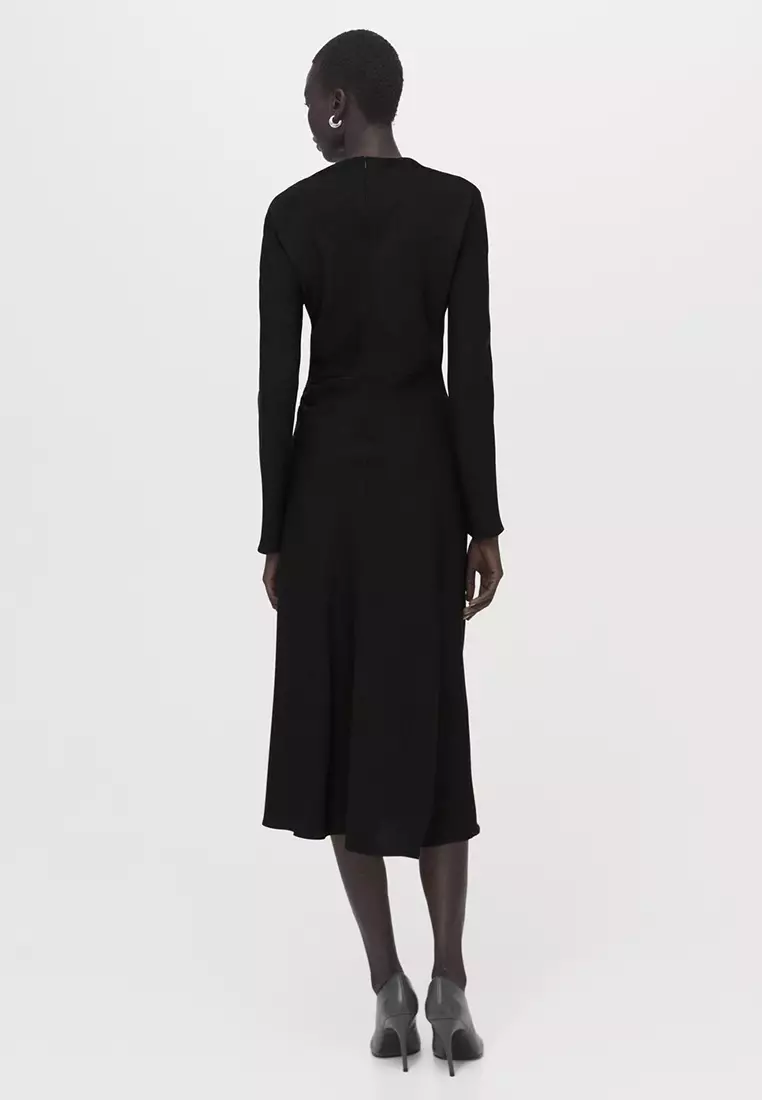 Ruched Midi Dress