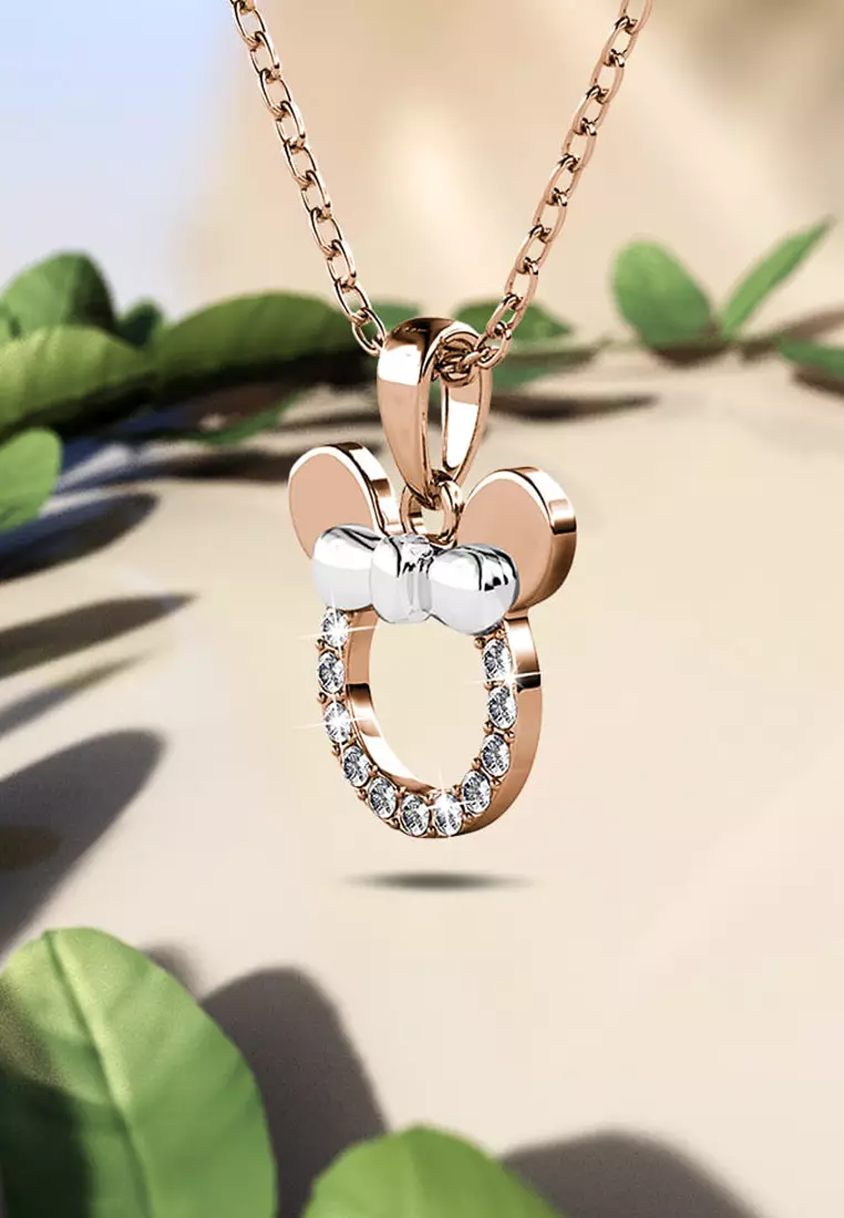 Swarovski minnie mouse necklace best sale