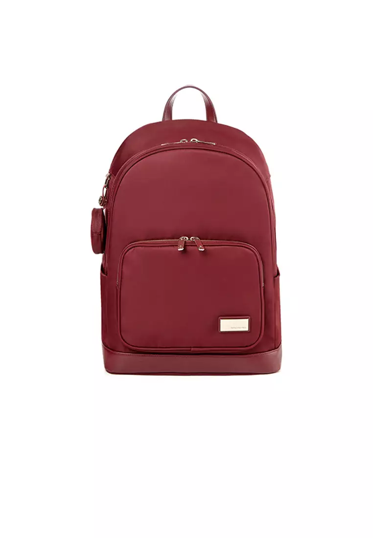 Samsonite red ladies backpack sales