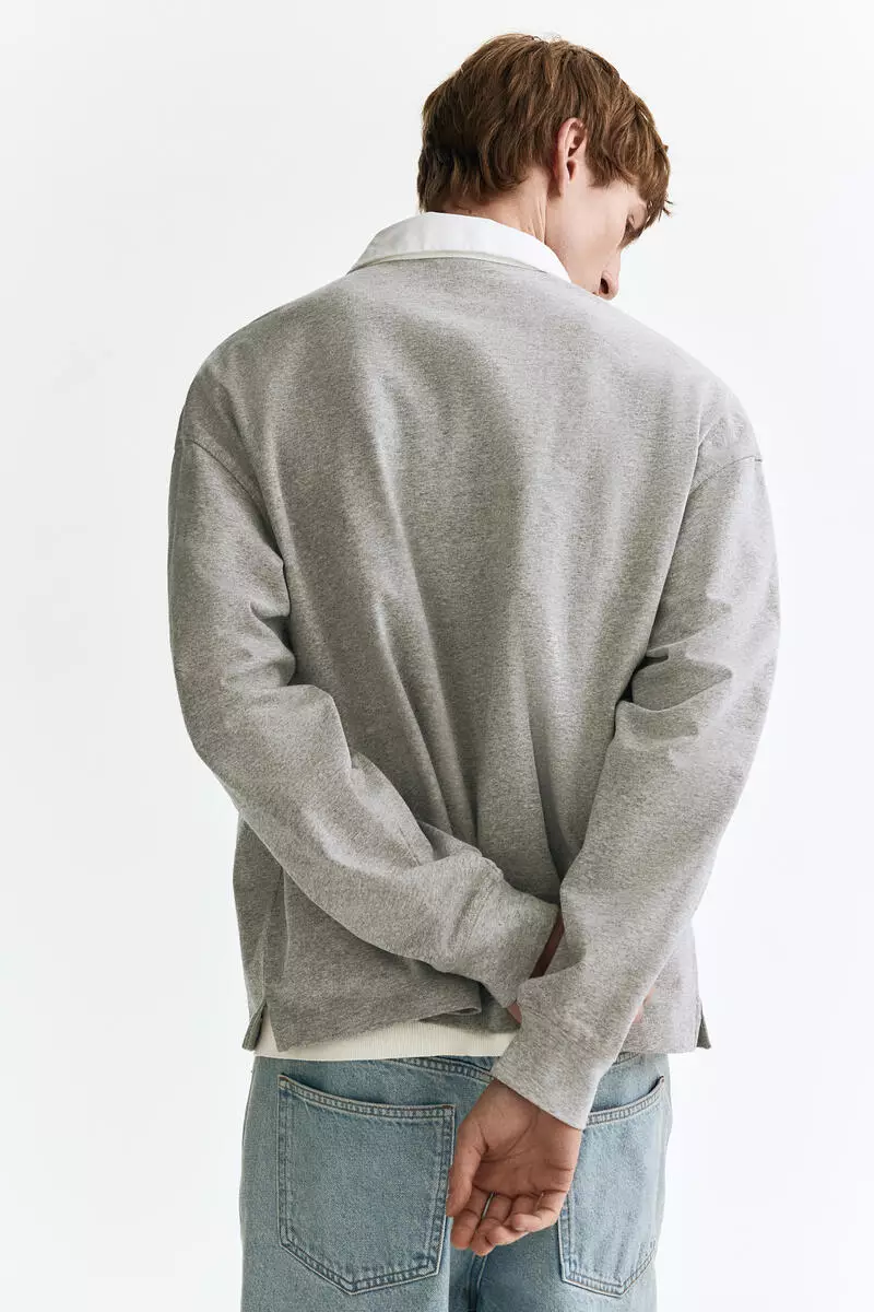 Loose Fit Cotton polo shirt