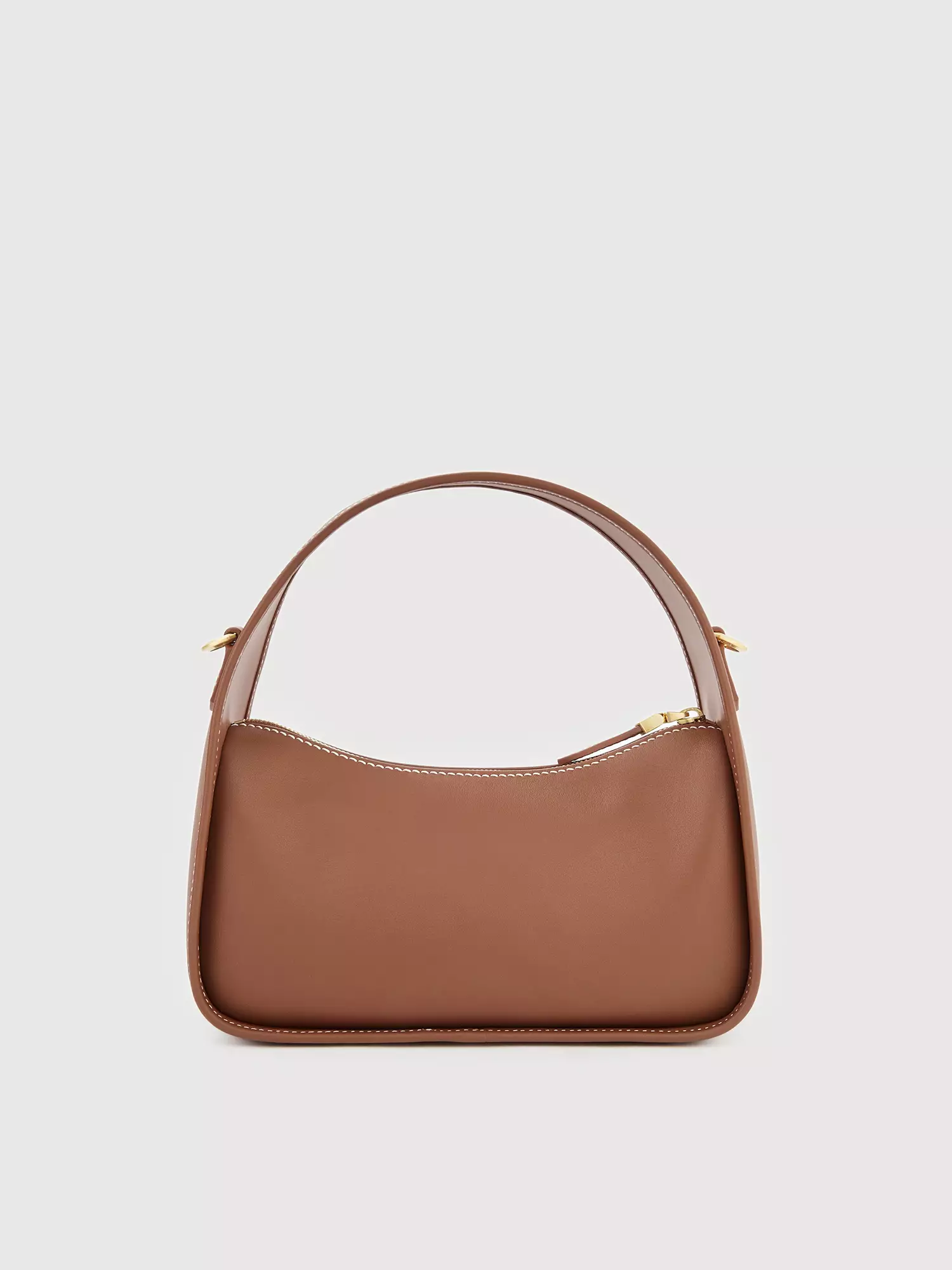 Nicola Satchel Bag Brown