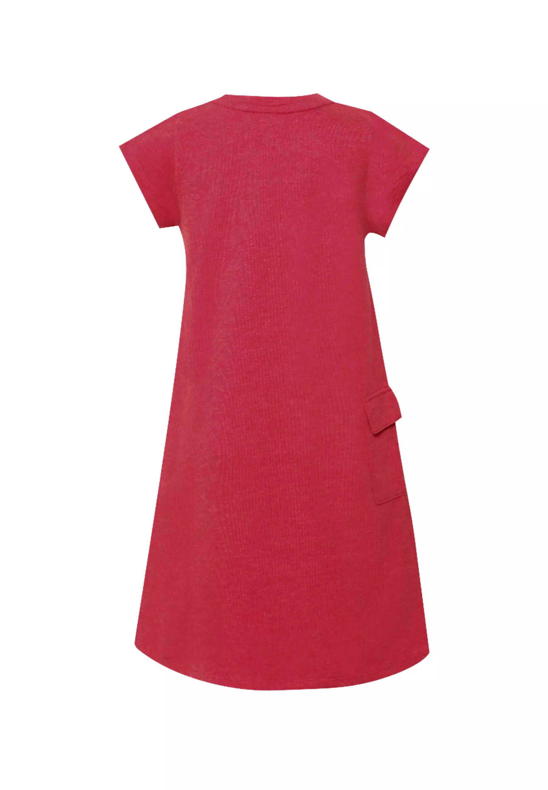 Pito Dito Girl Olesya Dress Anak Merah