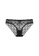 ZITIQUE black Women's Latest French Style Sexy Demi-cup Under-wired Push Up Thin Pad Lace-trimmed Lingerie Set (Bra And Underwear) - Black C5CC3US6232172GS_3