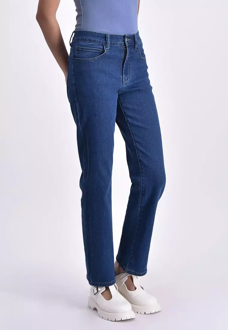 Women's Denim Pants Straight Fit