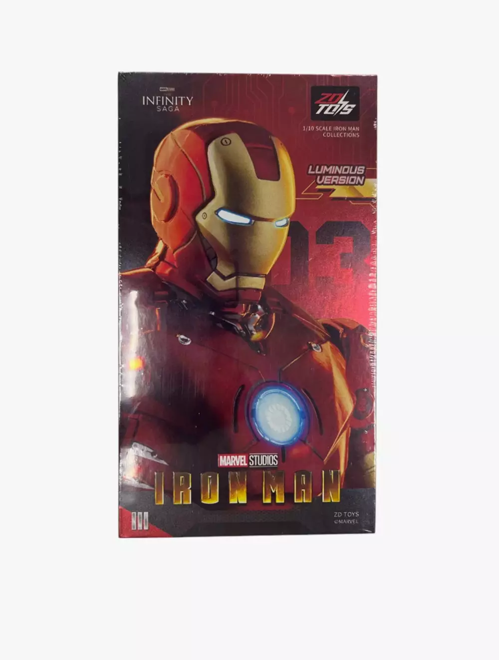 Marvel ZD Toys Iron Man MK3 with Lighting Function - ZDT1907-03