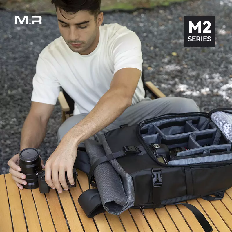 Mark Ryden MR2913 Travel Camera Backpack Bag - Tas Ransel Kamera - BLACK