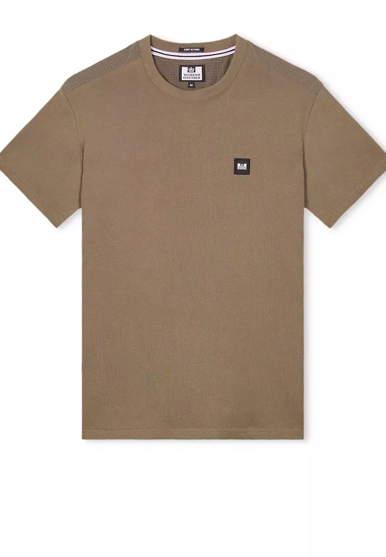 MENS TOBACCO GARCIA RIPSTOP OVERLAY TEE