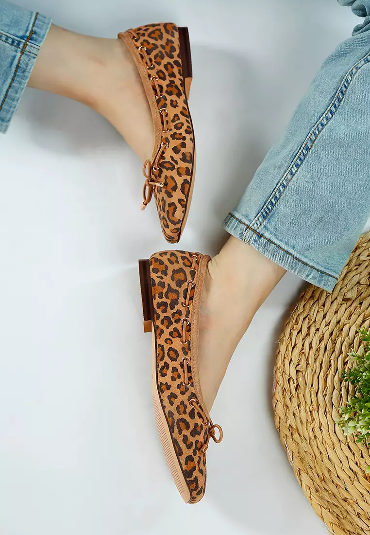 Balerina Busur Serut Macan Tutul