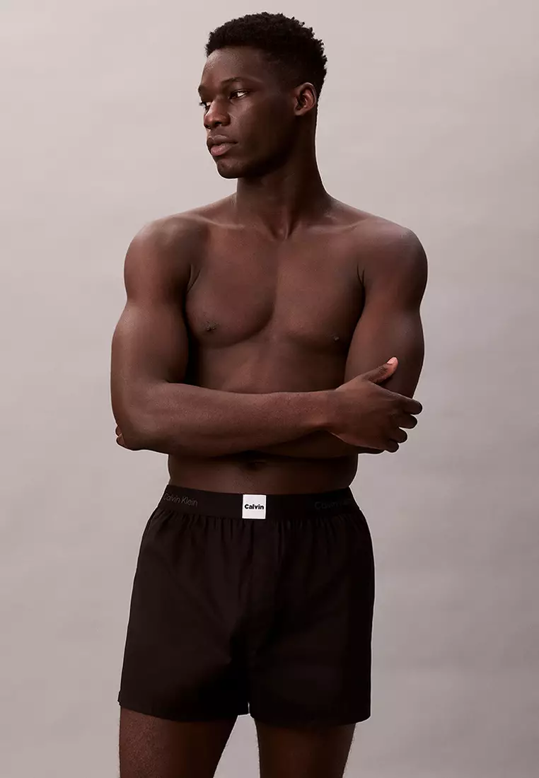 Icon Logo Slim Fit Boxers - Calvin Klein Underwear