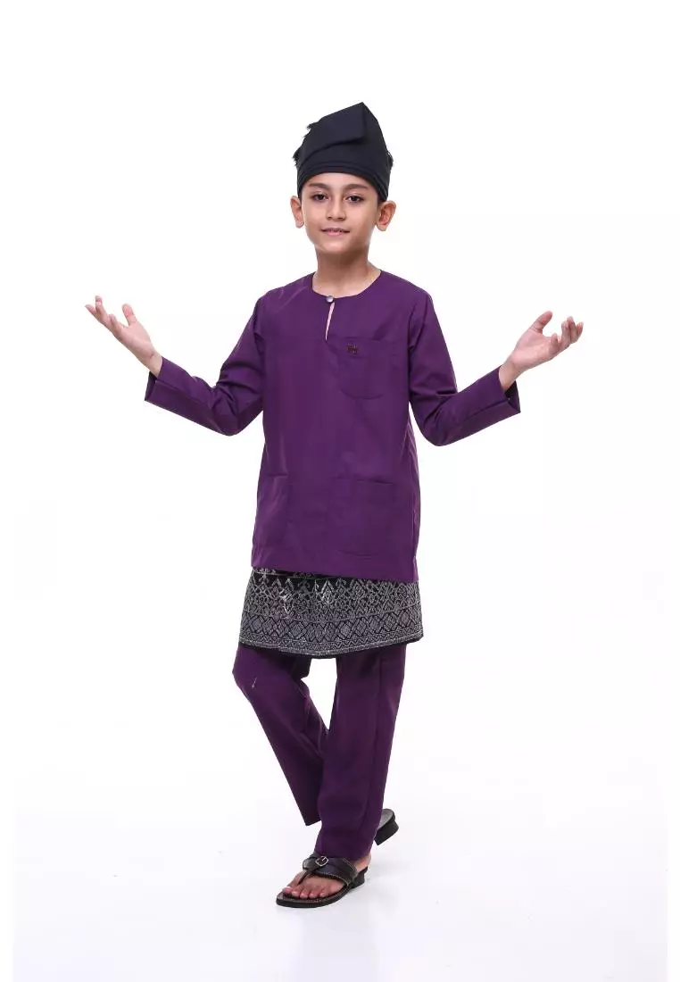 Baju Melayu Teluk Belanga Kids