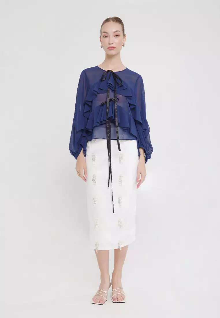 Raf X Martin Baustista Raf Boscono Long Sleeve Top