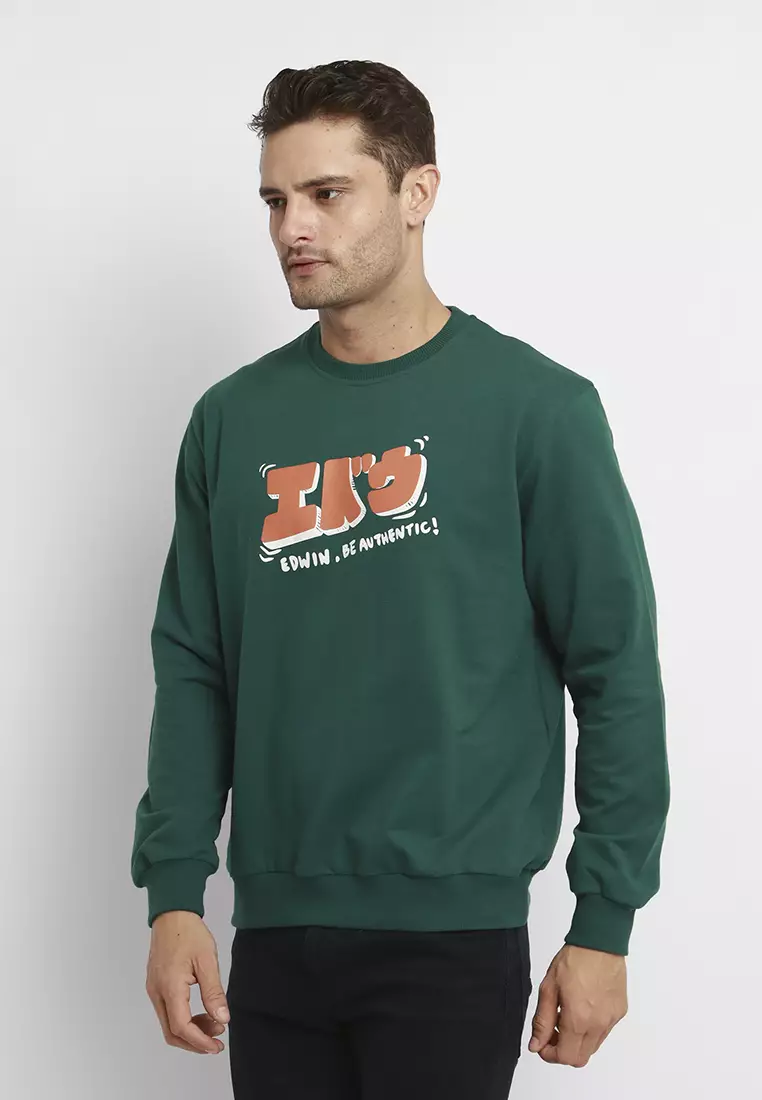 Edwin logo clearance sweater