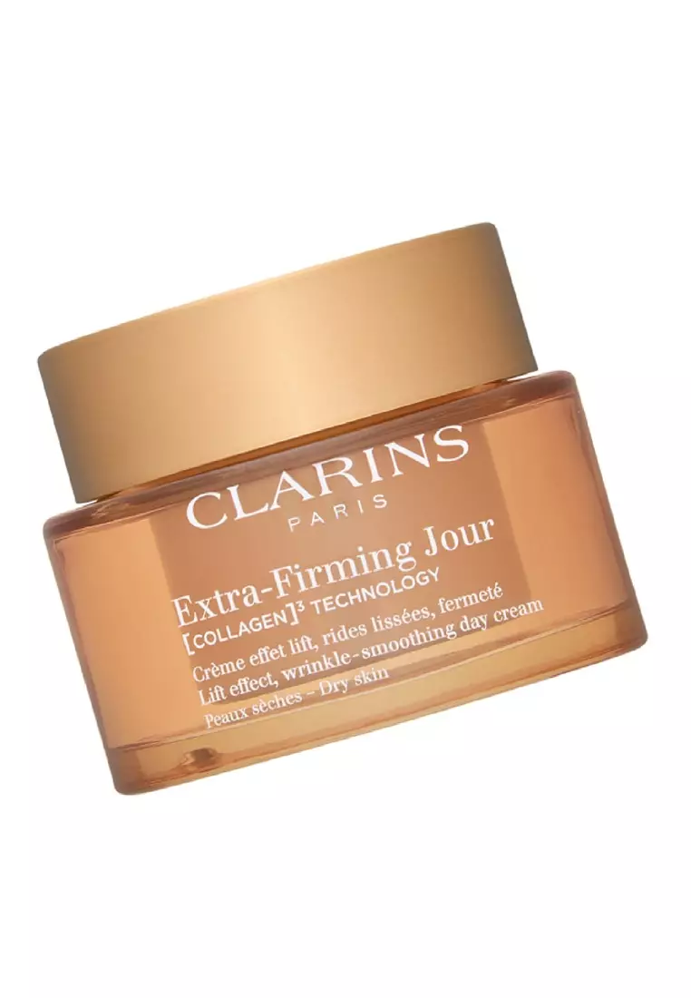 Clarins Extra-Firming Jour Lift  Wrinkle-Smoothing Day Cream Dry Skin 50ml