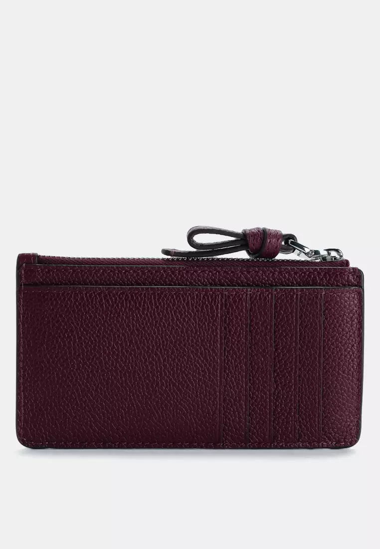 Loop East West Zip Card Case