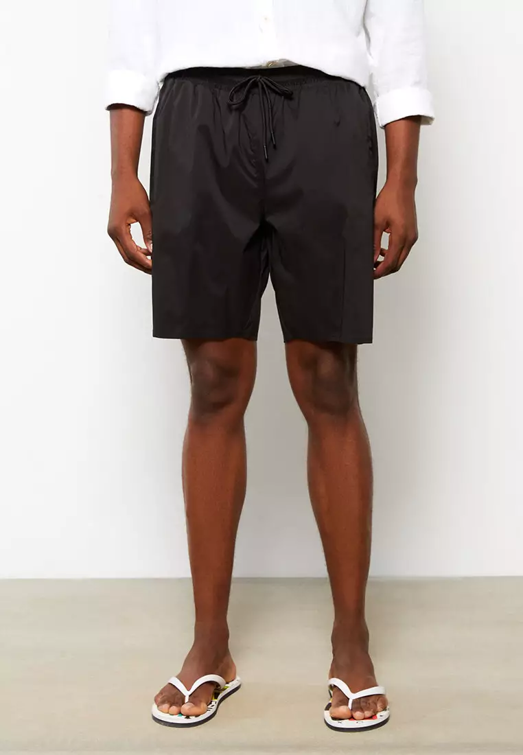 Mens knee length swim on sale shorts