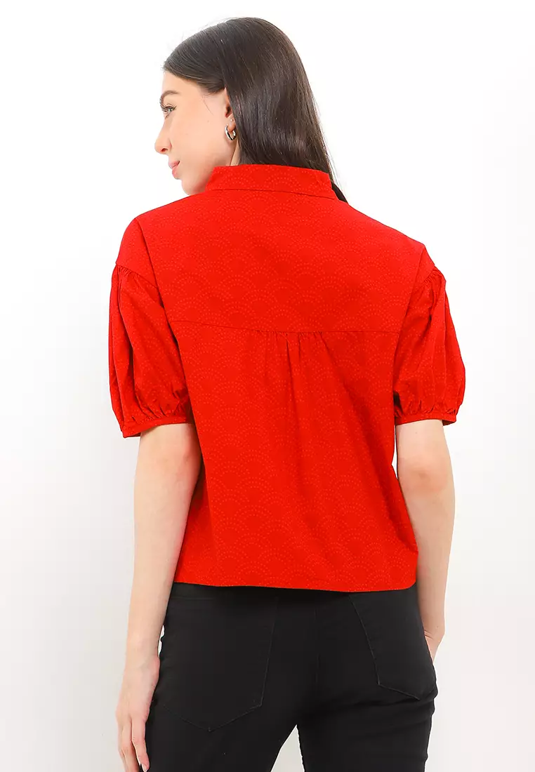 Cny Orienta Printed Blouse