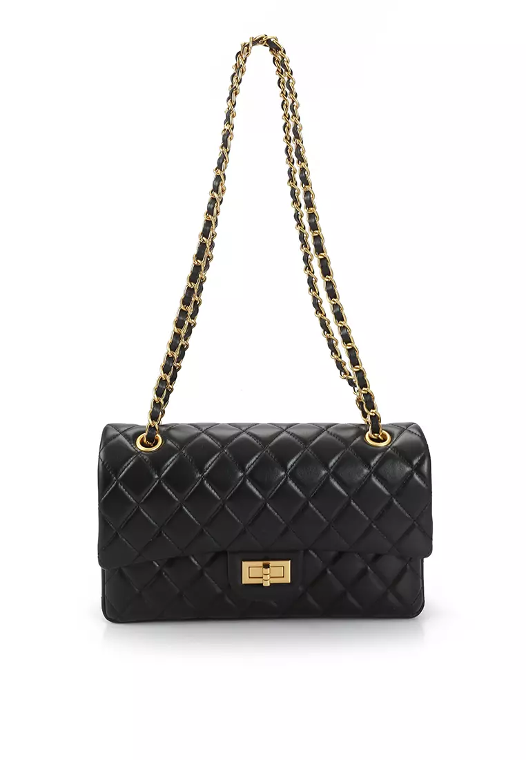 Buy HOPE ROSA HOPE ROZA (ROSA) Crossly Black Leather Medium
