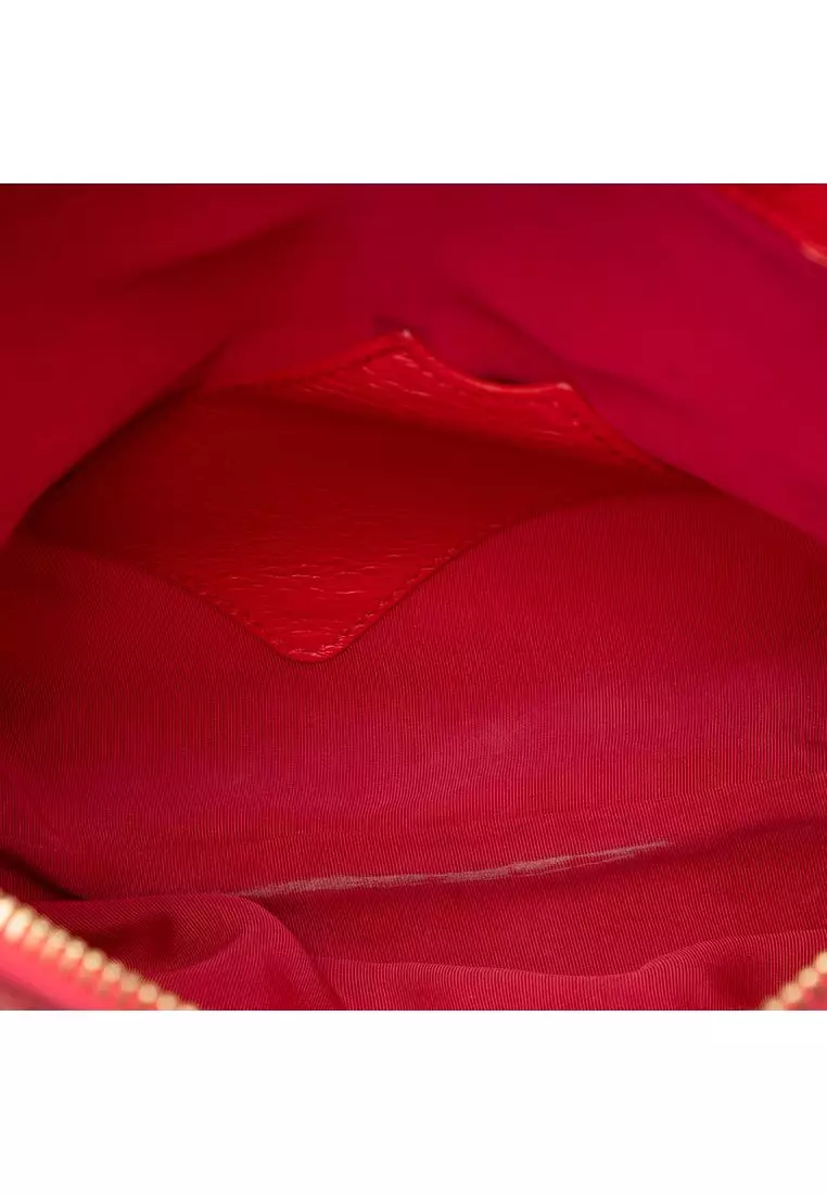 Pre-Loved Burberry Prorsum Pvc Petal Crossbody