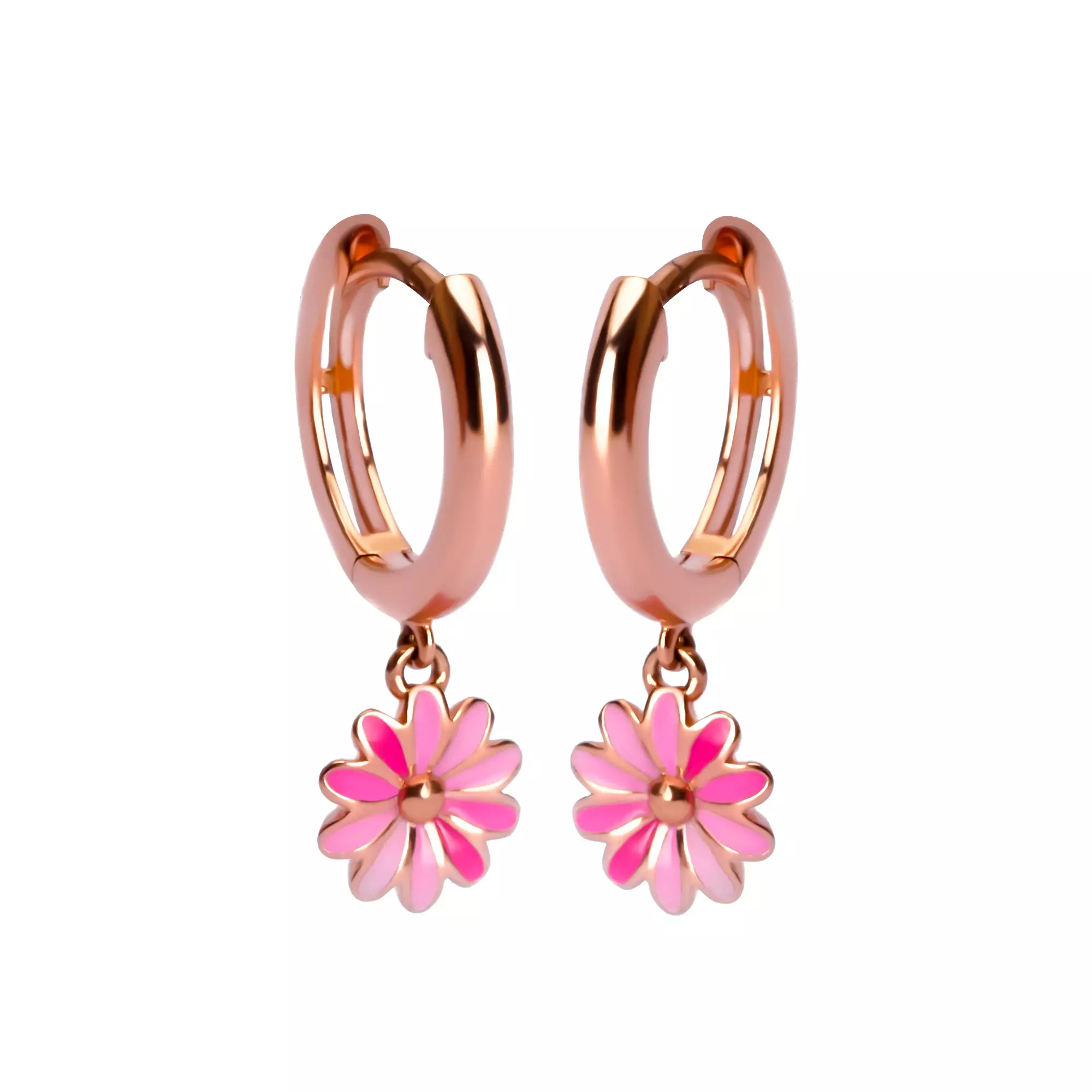 Anting Hoops Emas 7k -  Mica Gold Hoops Earring - Cherish Collection - Juene Jewelry