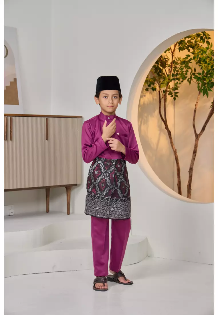 Baju Melayu Moden Putra For Kids