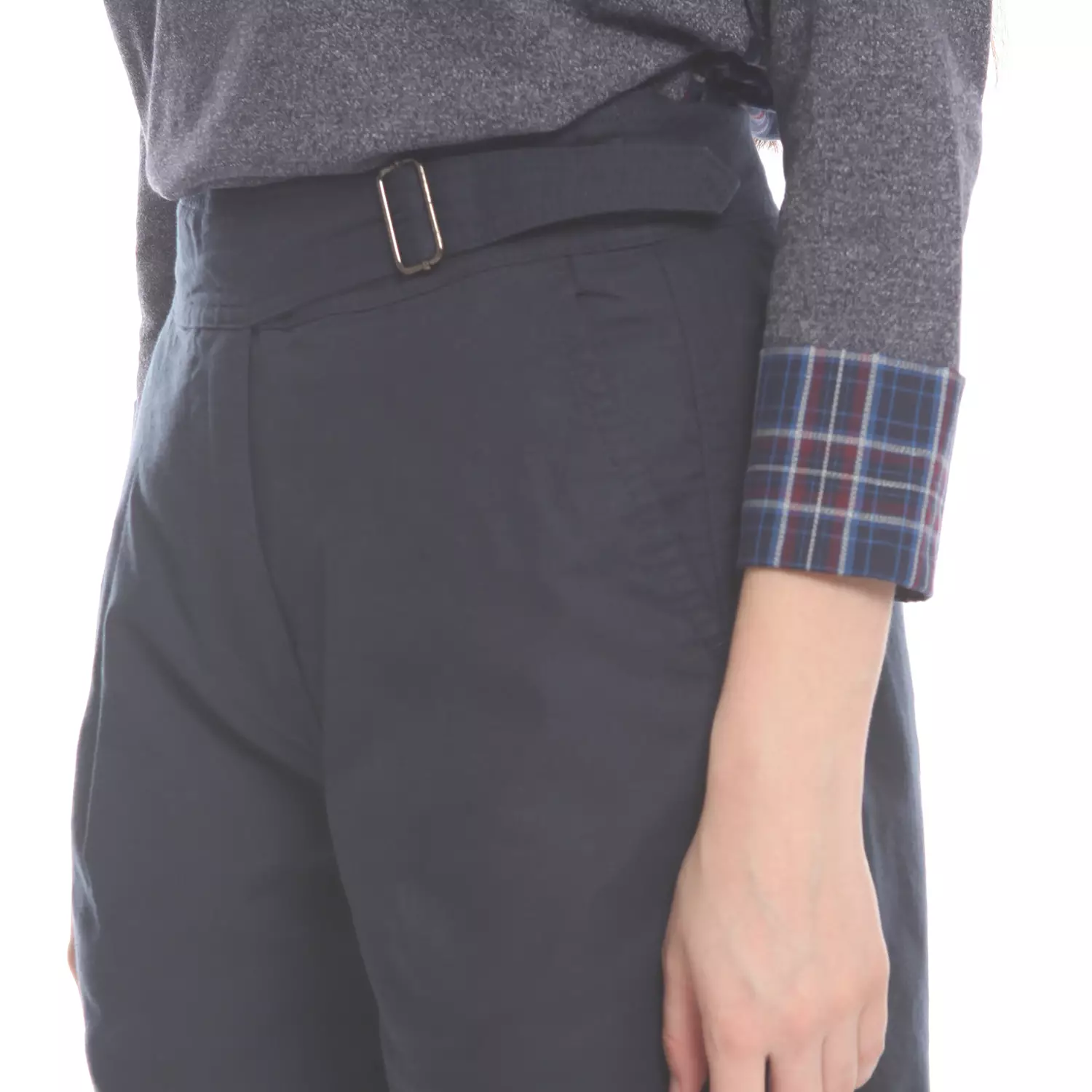 Spyderbilt Celana Pendek Kain Wanita Navy Elyza (LWST020-NVY) Planet Surf