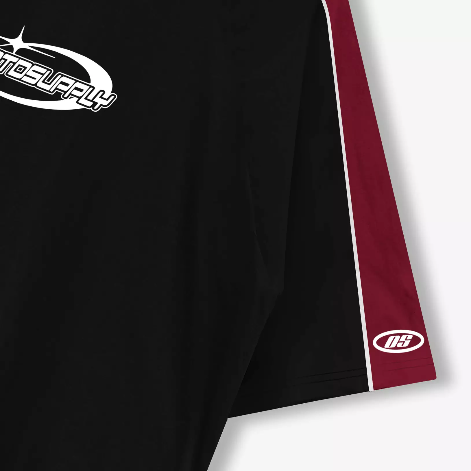 OOTDSUPPLY Oversized Raglan Cluster List | Oversize Pria & Wanita OVZRGLV2006