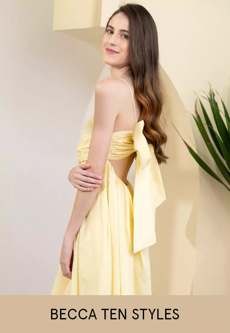 Zalora yellow dress hot sale