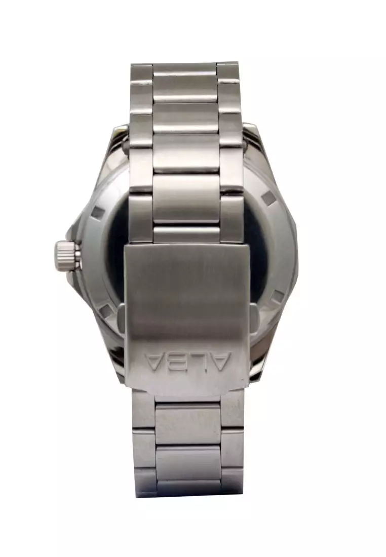 Alba Jam Tangan Pria - Silver Blue - Stainless Steel - AL4507