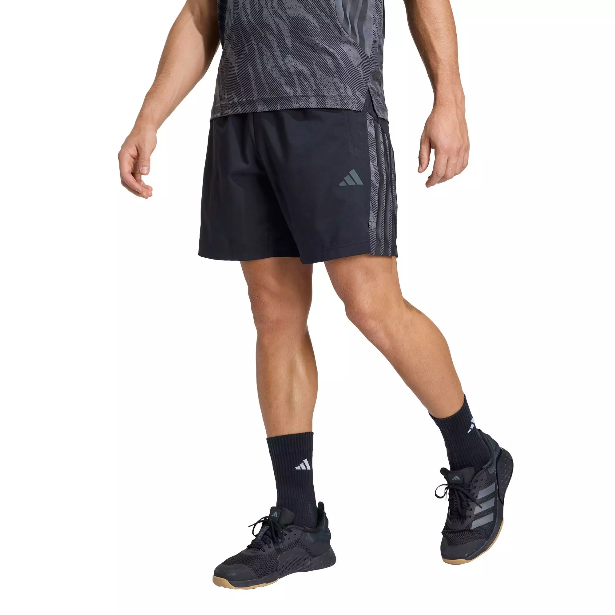 Gym & Training TECH ESSENTIALS WORKOUT SHORTS Men Black KA1214