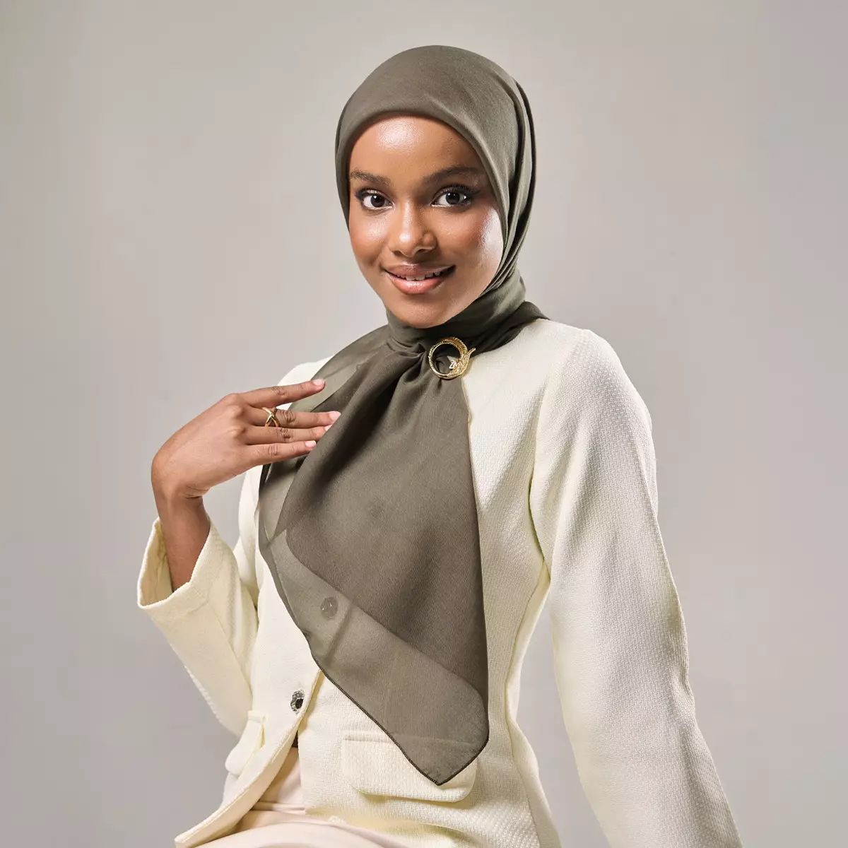 [New Collectio] ZM Zaskia Mecca - Hijab Paris Premium Parissa Seal | Bahan Adem, Fine Stitch, Mudah Dibentuk & Classy