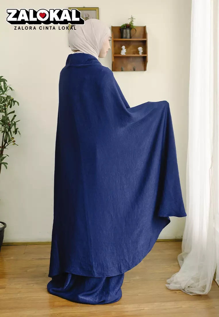 Humaira Prayer Set Navy New Pouch