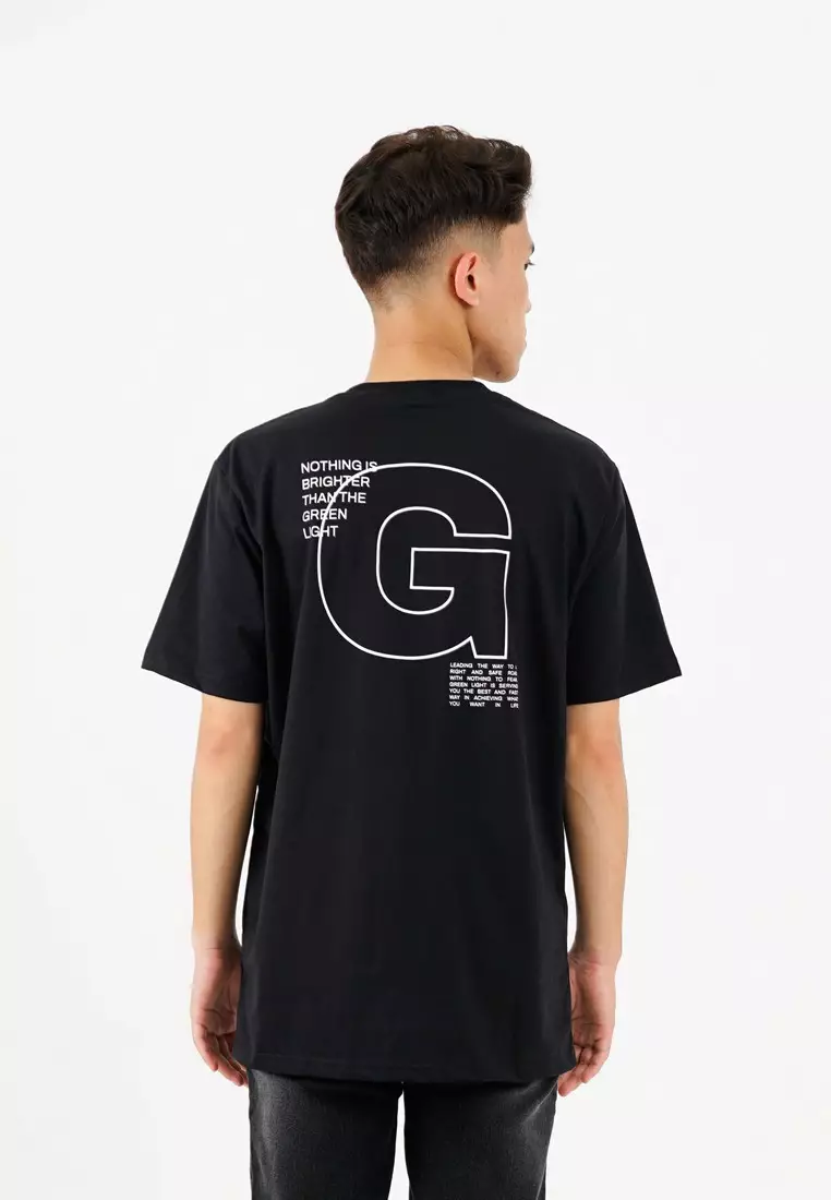 Greenlight Men's T-Shirt Short Sleeve Regular Fit Cotton Logo Kay OL-C151224