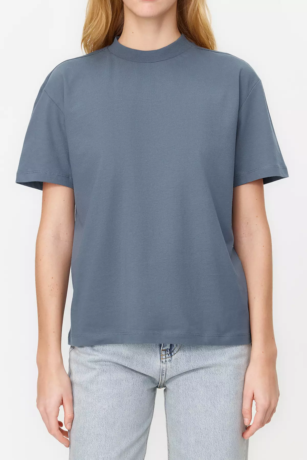 Mock Neck T-Shirt