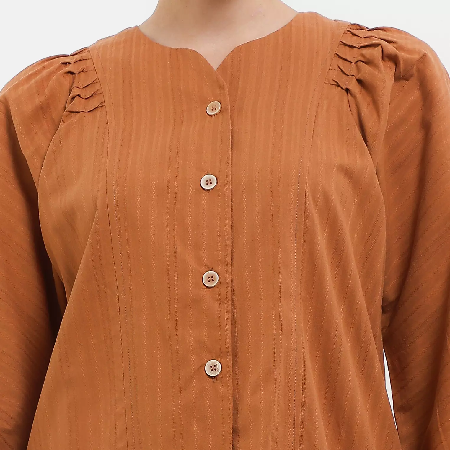 MFMW Maheswari Atasan Blouse Brown