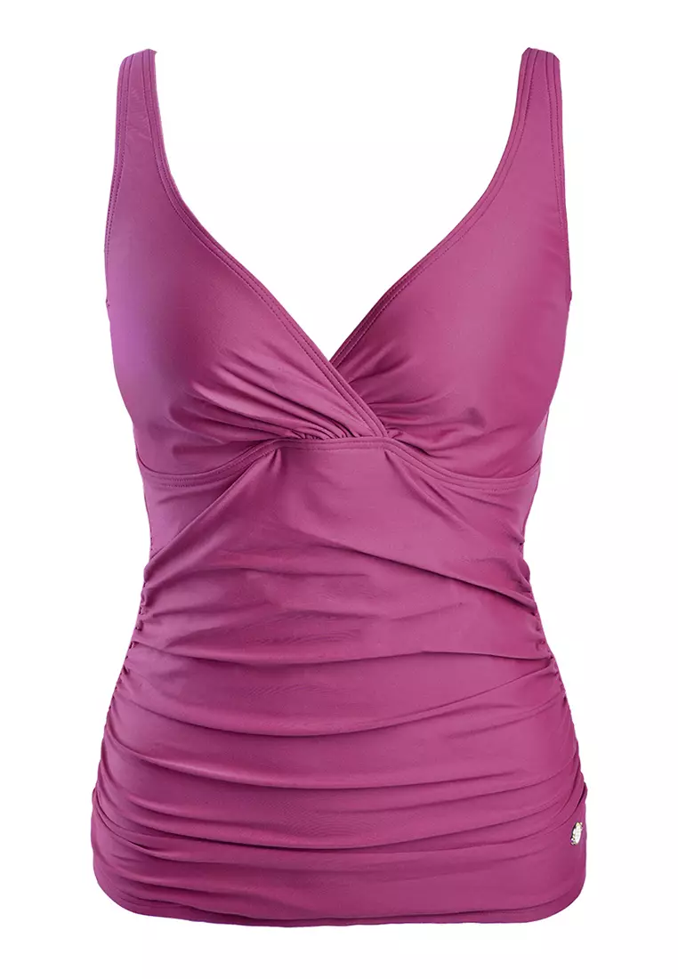 Solids DD/E Cup Tankini Top