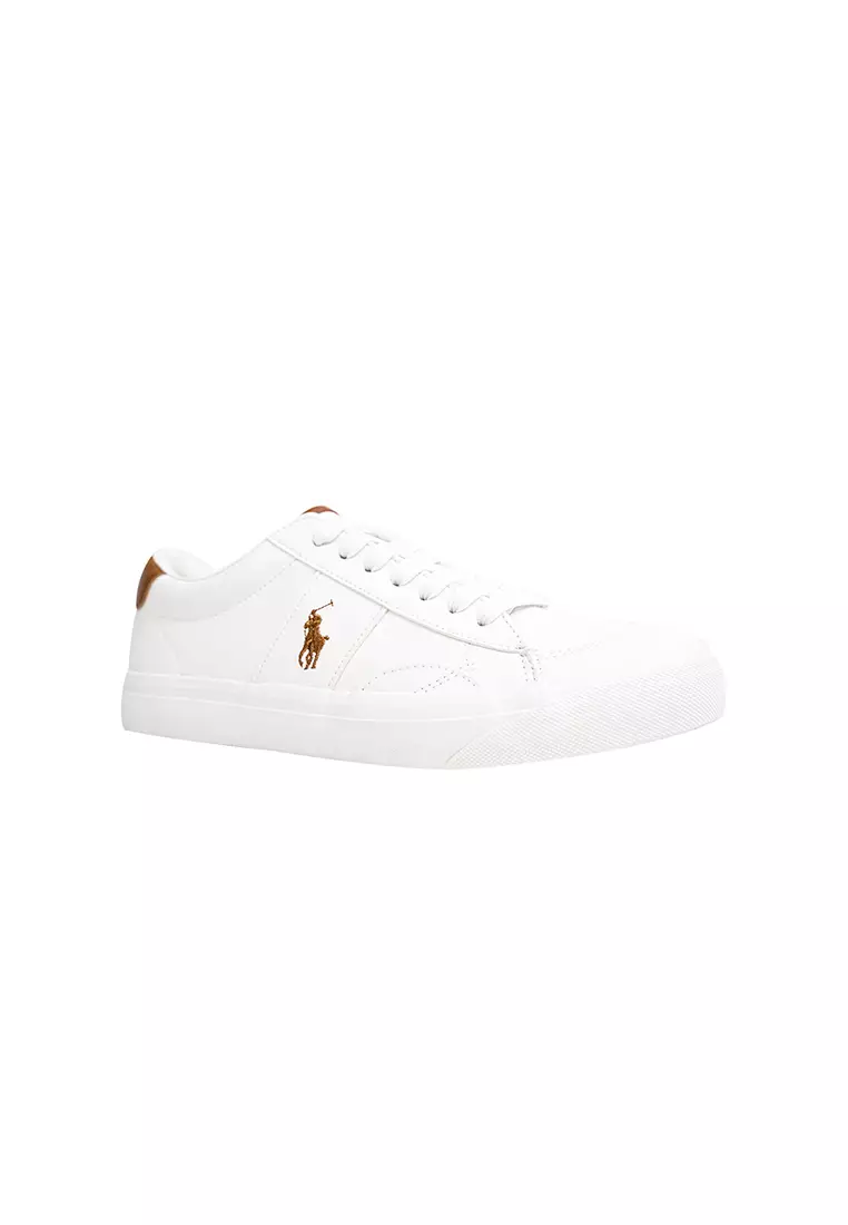 Heritage Court III Sneaker- White/Tan (590100)